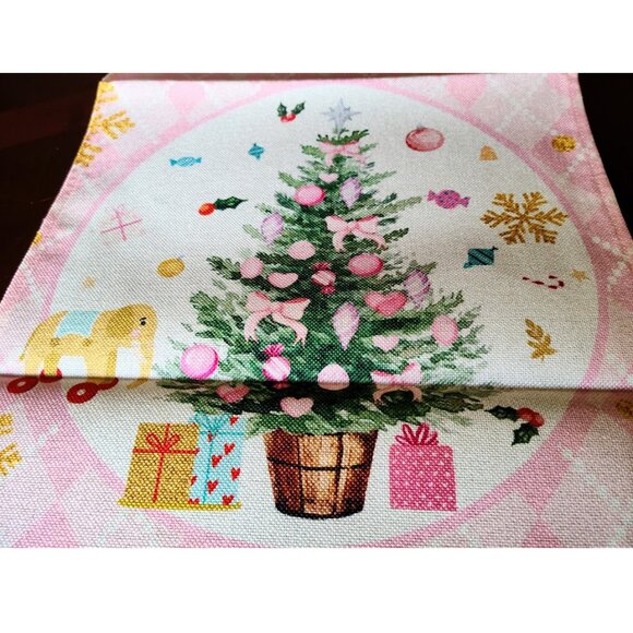 Nutcracker Table Runner Christmas Decor Holiday Decoration Decorative Cloth 72" - Picture 11 of 15